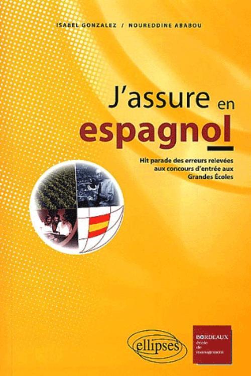 Knjiga J'assure en espagnol Gonzalez