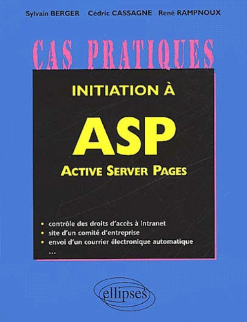 Kniha Initiation à ASP (Active Server Pages) Rampnoux