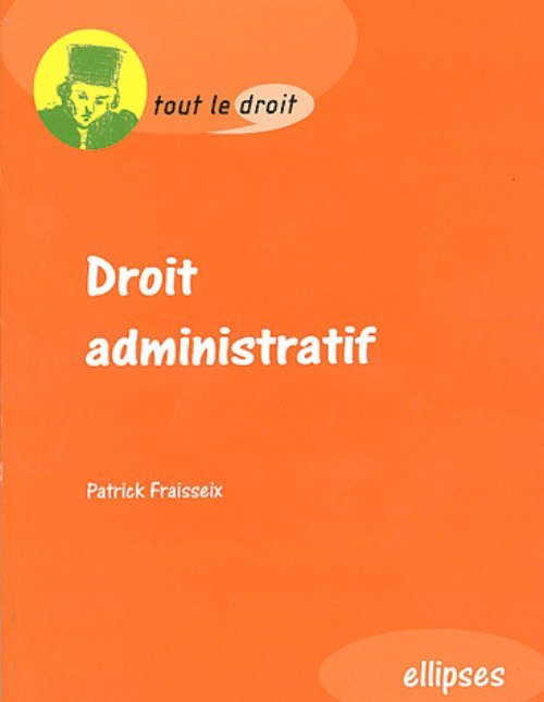 Kniha Droit administratif Fraisseix