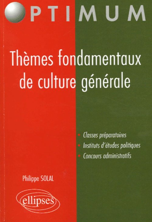 Kniha Thèmes fondamentaux de culture générale Solal