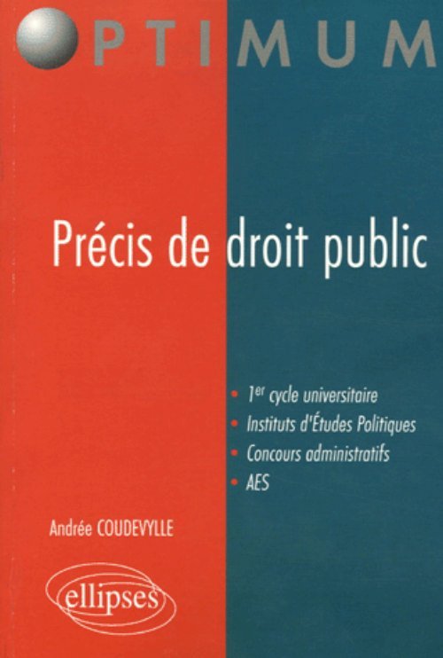 Könyv Précis de Droit public Coudevylle