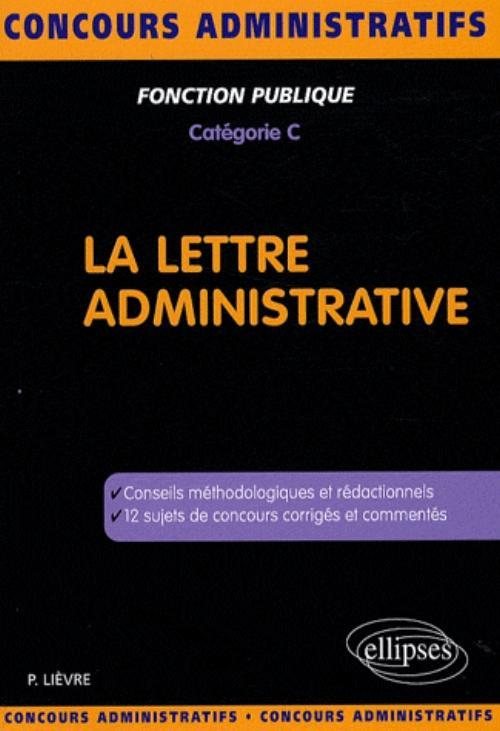 Knjiga La lettre administrative Lièvre