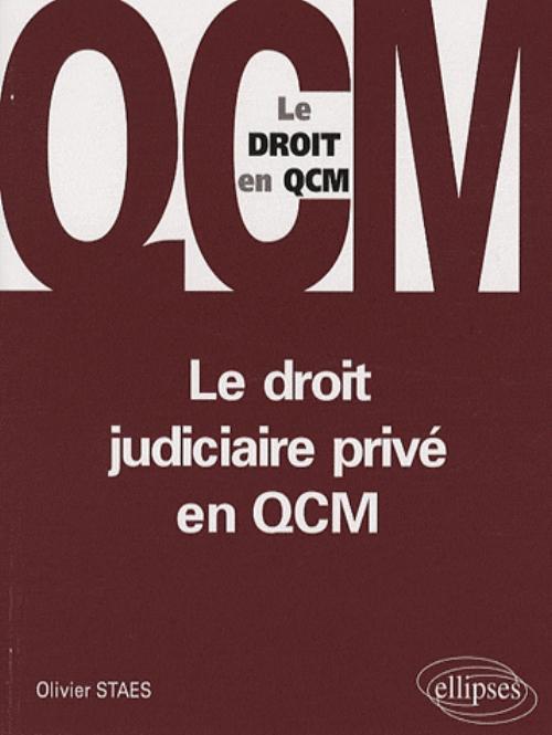 Knjiga Le droit judiciaire privé en QCM Staes