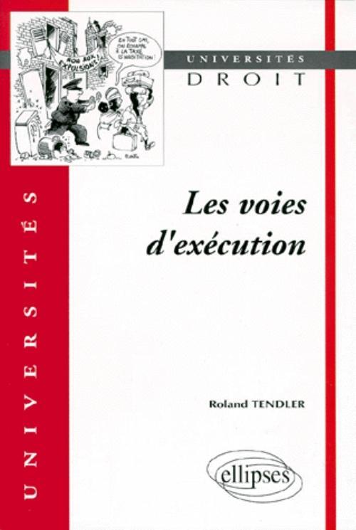 Buch Les voies d'exécution Tendler