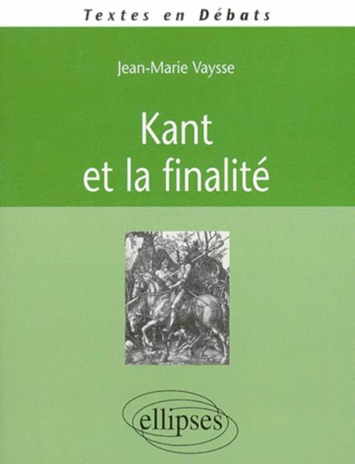 Knjiga Kant et la finalité Vaysse