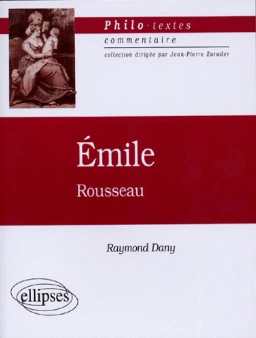 Book Rousseau, Émile Dany