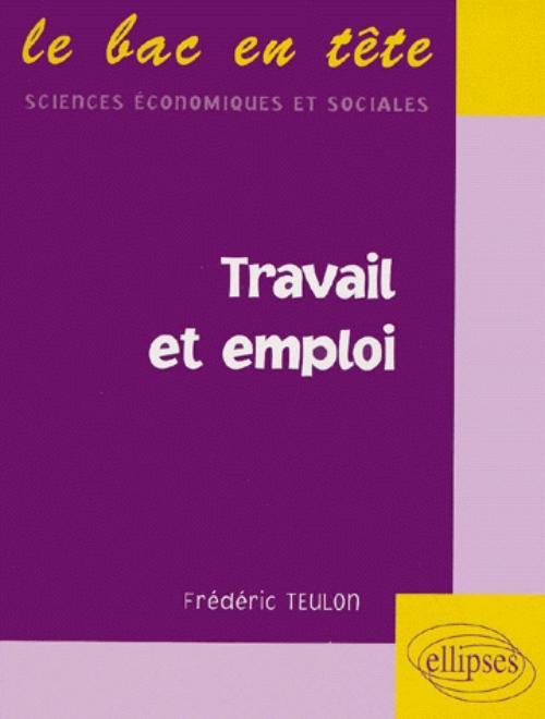 Buch Travail et emploi Teulon
