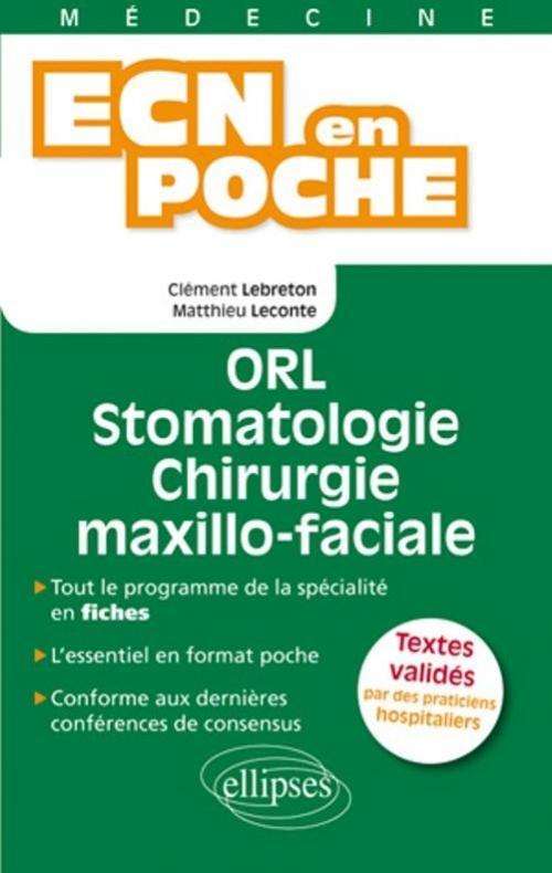 Kniha ORL - stomatologie - chirurgie maxillo-faciale Lebreton