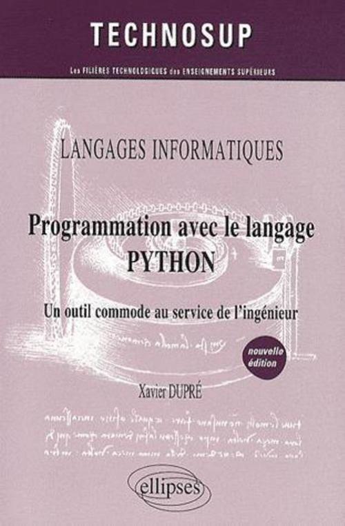 Knjiga Programmation avec le langage PYTHON - 2e édition Dupré