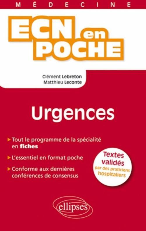 Kniha Urgences Lebreton