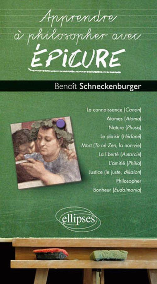 Buch Apprendre à philosopher avec Epicure Schneckenburger
