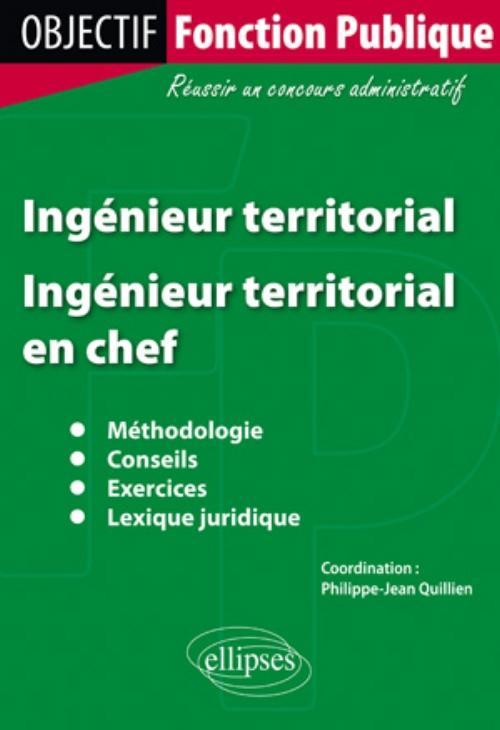 Libro Ingénieur territorial : Ingénieur territorial en chef Quillien