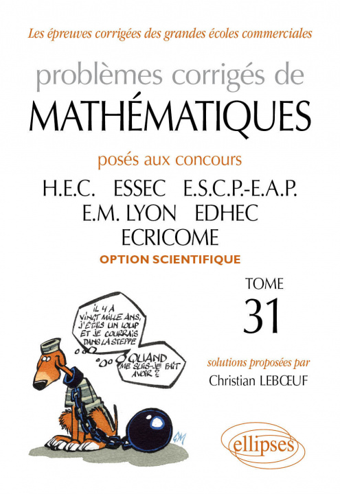 Kniha Problèmes de Mathématiques posés aux concours des écoles de commerce - 2010-2011 option scientifique tome 31 Leboeuf