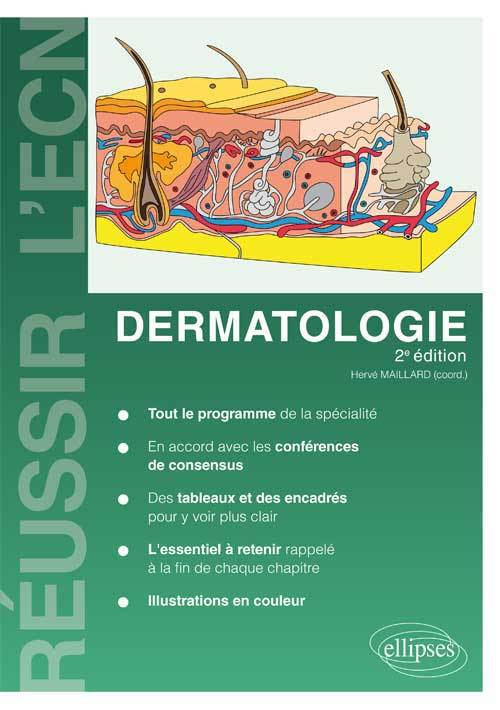 Carte Dermatologie - 2e édition Maillard