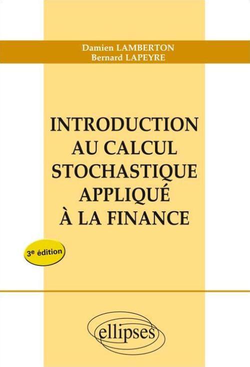 Книга Introduction au calcul stochastique appliqué à la finance - nouvelle édition Lamberton