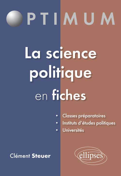 Knjiga La Science politique en fiches Steuer