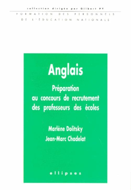 Könyv Anglais - Préparation au concours de recrutement des professeurs des écoles Dolitsky