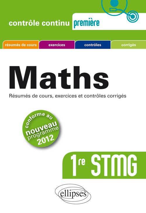 Knjiga Mathématiques Première STMG conforme au nouveau programme 2012 Cherruau