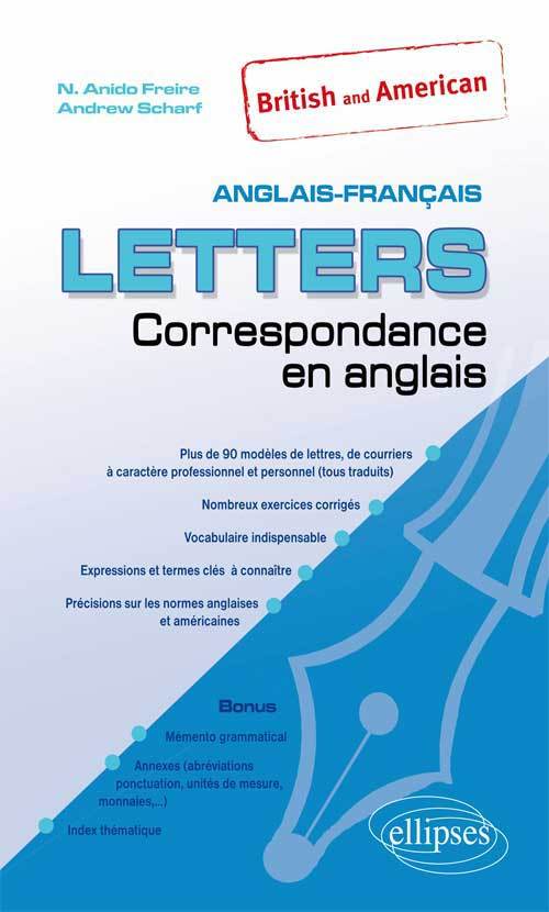 Knjiga Letters - British and American. Correspondance en anglais Freire