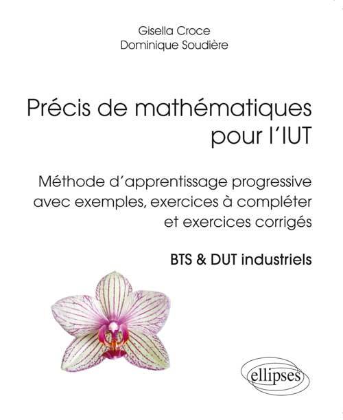 Kniha Précis de mathématiques pour l’IUT - Méthode d'apprentissage progressive avec exemples, exercices à compléter et exercices corrigés. BTS & DUT industr Croce