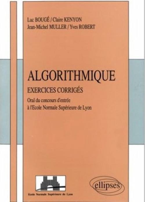 Knjiga Algorithmique - Exercices corrigés Bougé