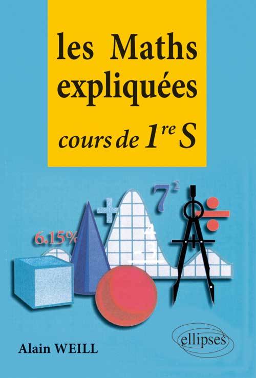 Knjiga Les Maths expliquées Cours de première S Weill