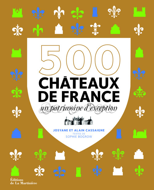 Carte 500 Châteaux de France Sophie Bogrow