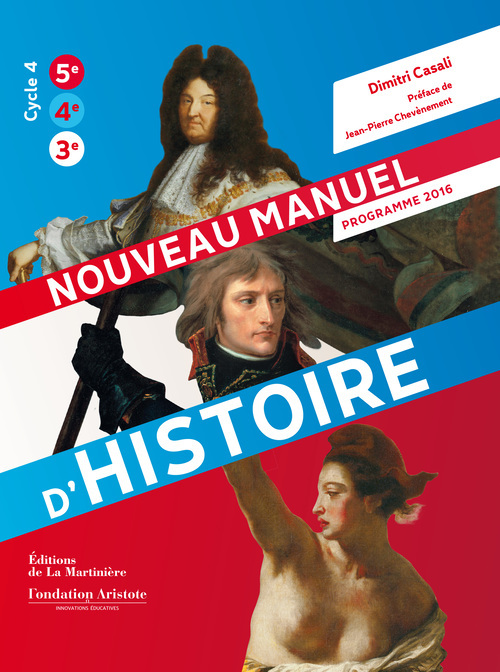 Book Nouveau manuel d'histoire Dimitri Casali