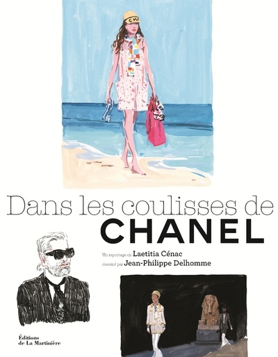 Könyv Dans les coulisses de Chanel Laetitia Cénac