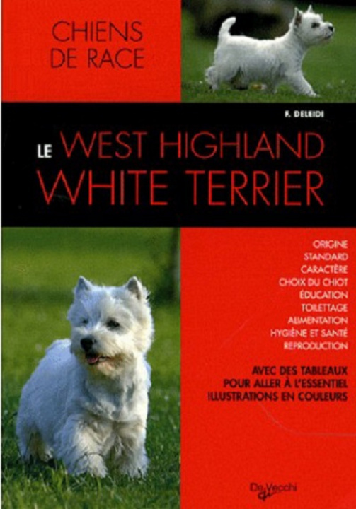 Carte WEST HIGHLAND WHITE TERRIER ROSSI