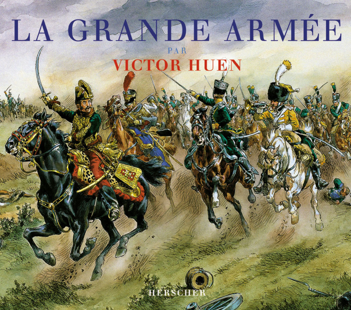 Carte La Grande Armée par Victor Huen Robichon