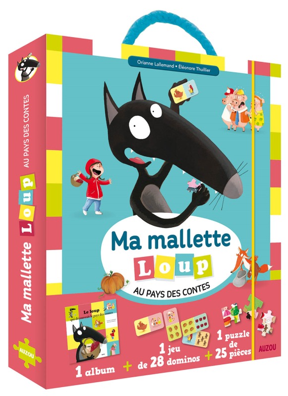 Kniha Ma mallette Loup au pays des contes Lallemand