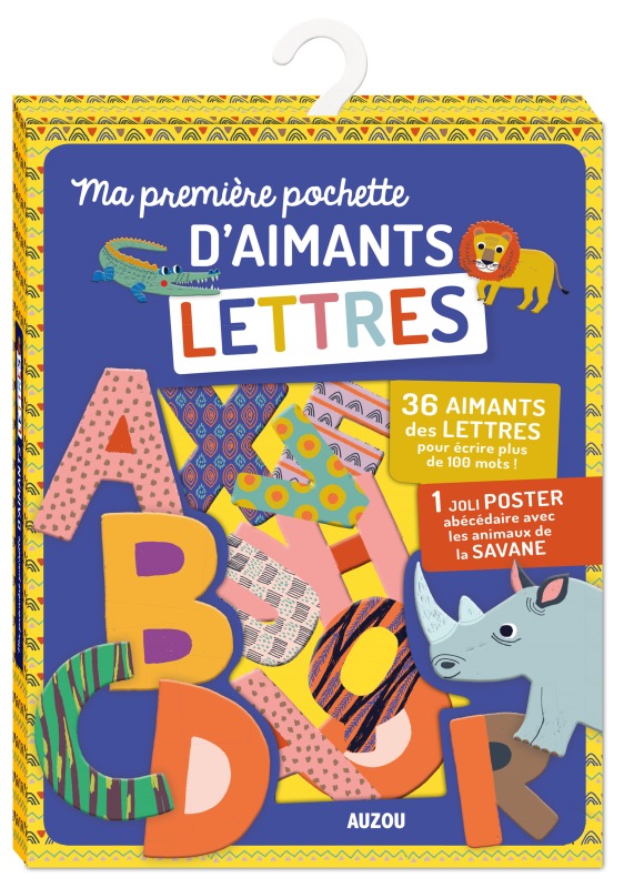 Książka MA PREMIERE POCHETTE D'AIMANTS LETTRES EMILIE LAPEYRE