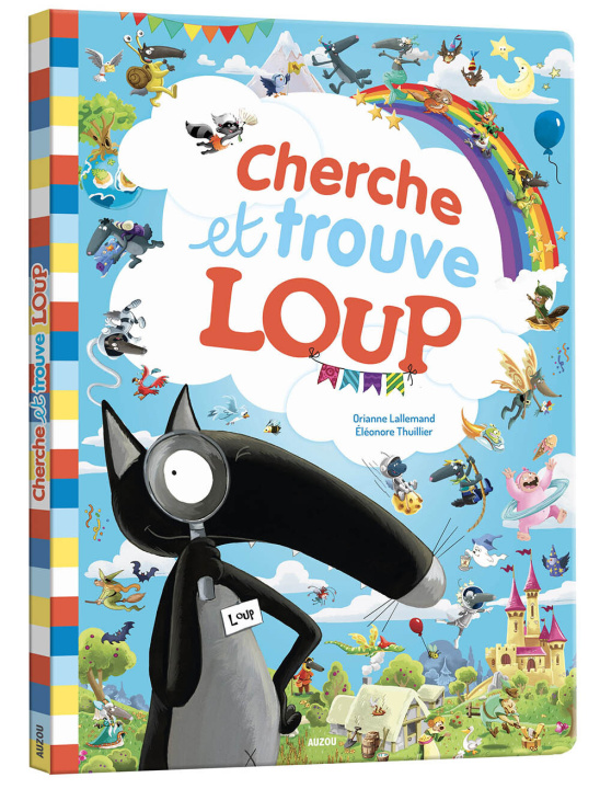 Книга Cherche et trouve géant loup Lallemand