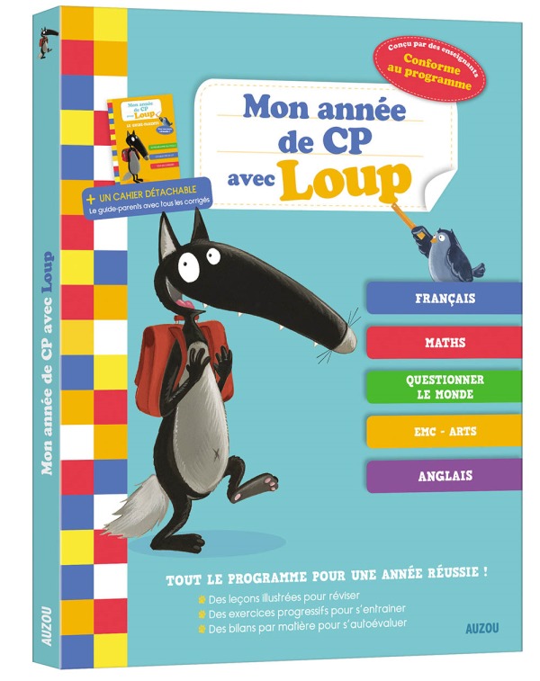 Knjiga MON ANNÉE DE CP AVEC LOUP Aurélie PERROT