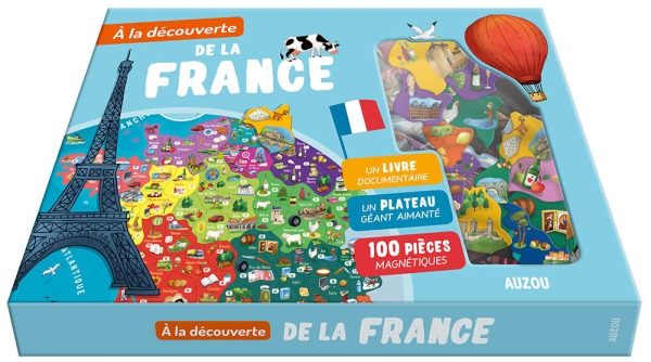Carte A LA DECOUVERTE DE LA FRANCE (NE) 