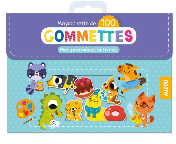 Artykuły papiernicze Ma pochette de 100 gommettes - mes premières activités Sorte