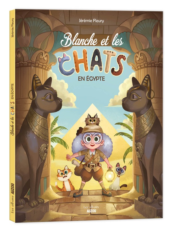 Knjiga Blanche et les chats en Égypte JEREMIE FLEURY