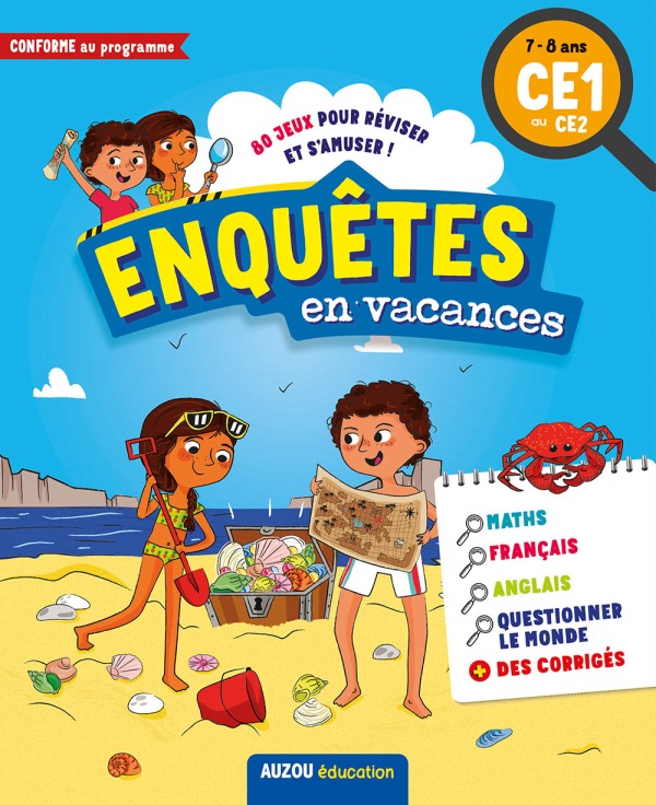 Könyv Enquêtes en vacances - ce1 au ce2 ALICE TURQUOIS