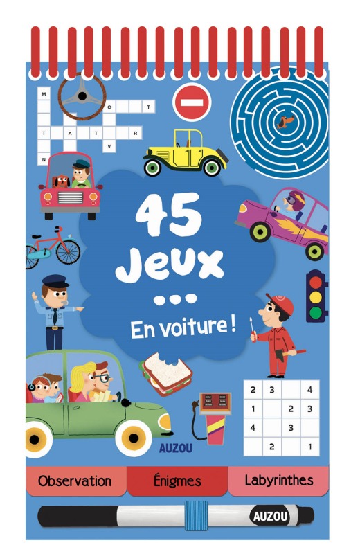 Film 45 jeux... en voiture ! Romain Guyard / Celine  Potard