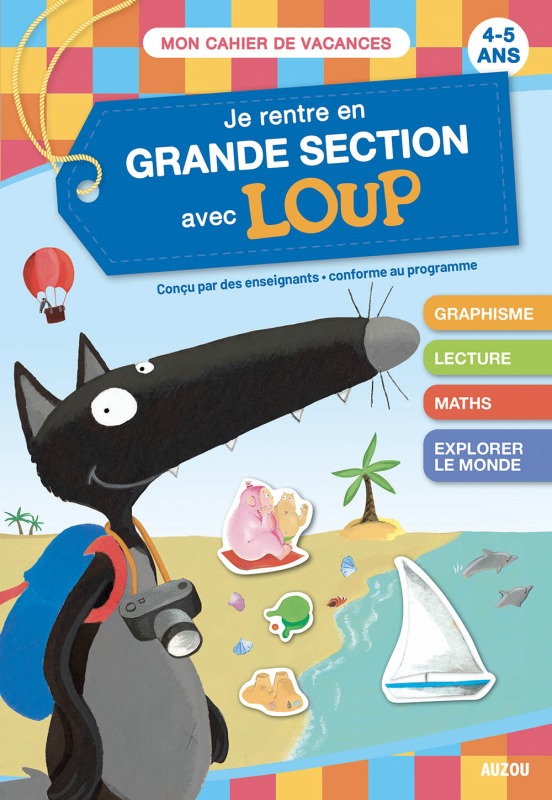 Libro JE RENTRE EN GS AVEC LOUP - CDV 2021 Lallemand