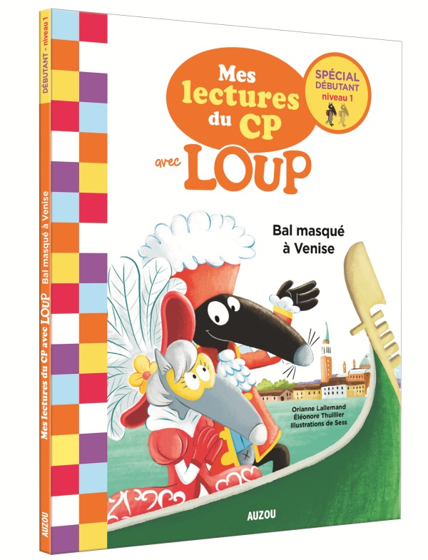 Kniha MES PREMIÈRES LECTURES DU CP AVEC LOUP - VENISE SESS / ORIANNE LALLEMAND / ELEONORE THUILLIER