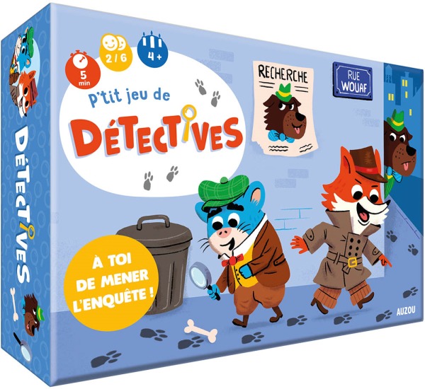 Igra/Igrača P'TIT JEU DE DÉTECTIVES THIERRY BEDOUET