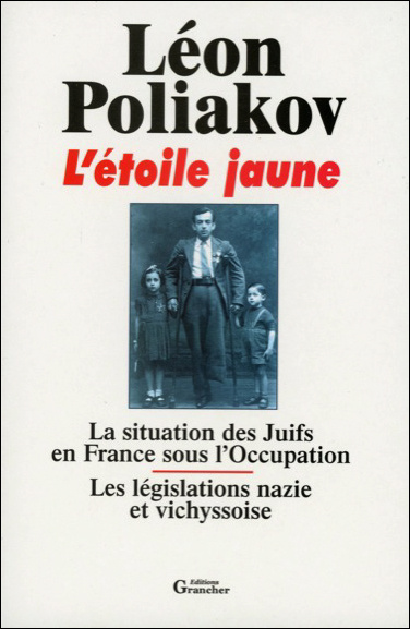 Book L'étoile jaune Poliakov