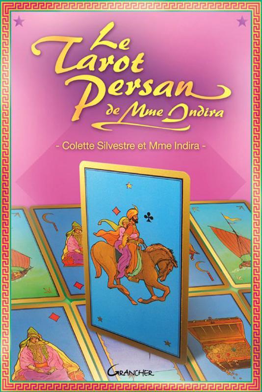 Książka Le tarot persan de Madame Indira - méthode d'interprétation Mme Indira