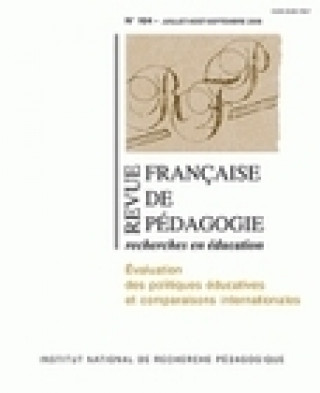 Könyv REVUE FRANCAISE DE PEDAGOGIE, N  164/2008. EVALUATION DES POLITIQUES EDUCATIVES ET COMPARAISONS INTE MONS NATHALIE