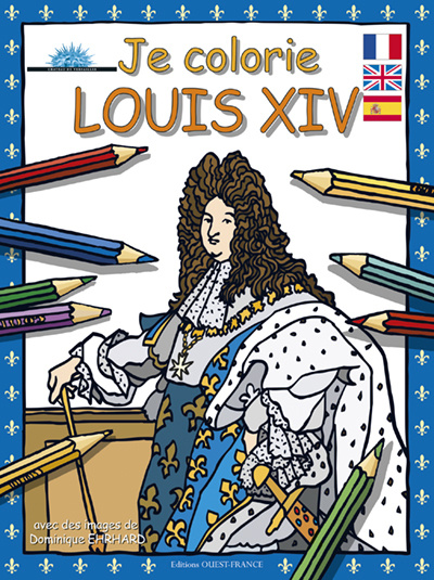 Книга Je colorie Louis XIV 