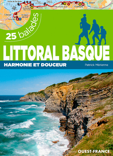 Kniha Littoral basque - 25 balades MERIENNE Patrick