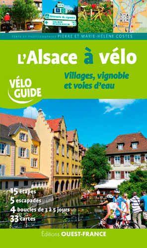 Kniha L'Alsace à vélo COSTES M.Hélène et Pierre