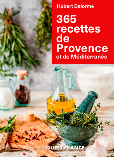 Könyv 365 recettes de Provence et de Méditerranée DELORME J